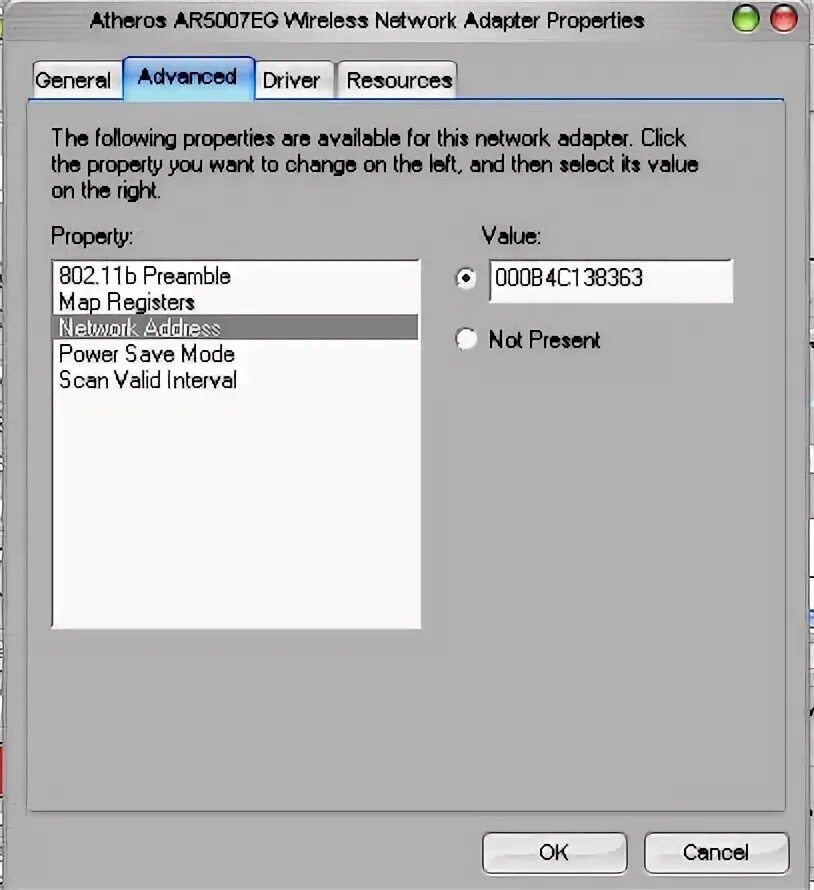 Scan valid. Scan valid