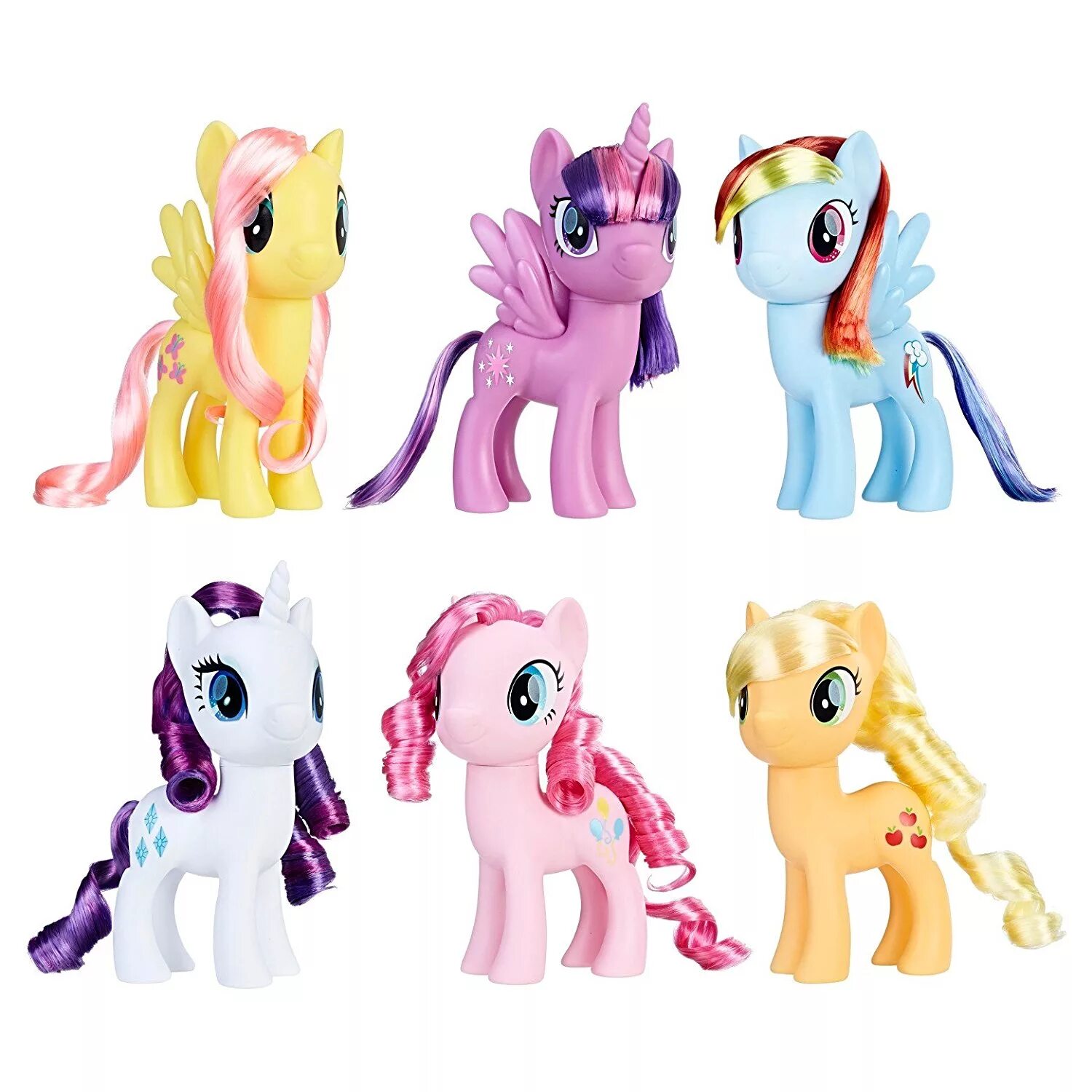My little pony сборник. Игровой набор my little Pony 6 мега пони [f17835l0]. Набор май Литтл пони из 6 пони. My little Pony коллекция Friendship Magic. My little Pony Hasbro набор 6 пони.