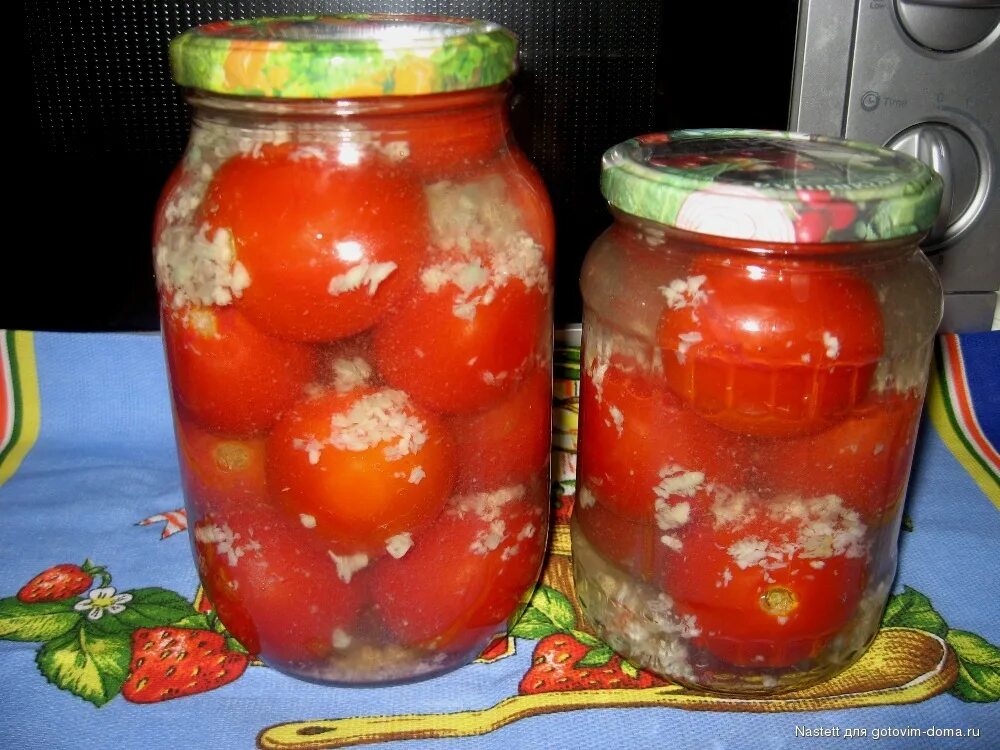 1.5 литровая банка помидор рецепт
