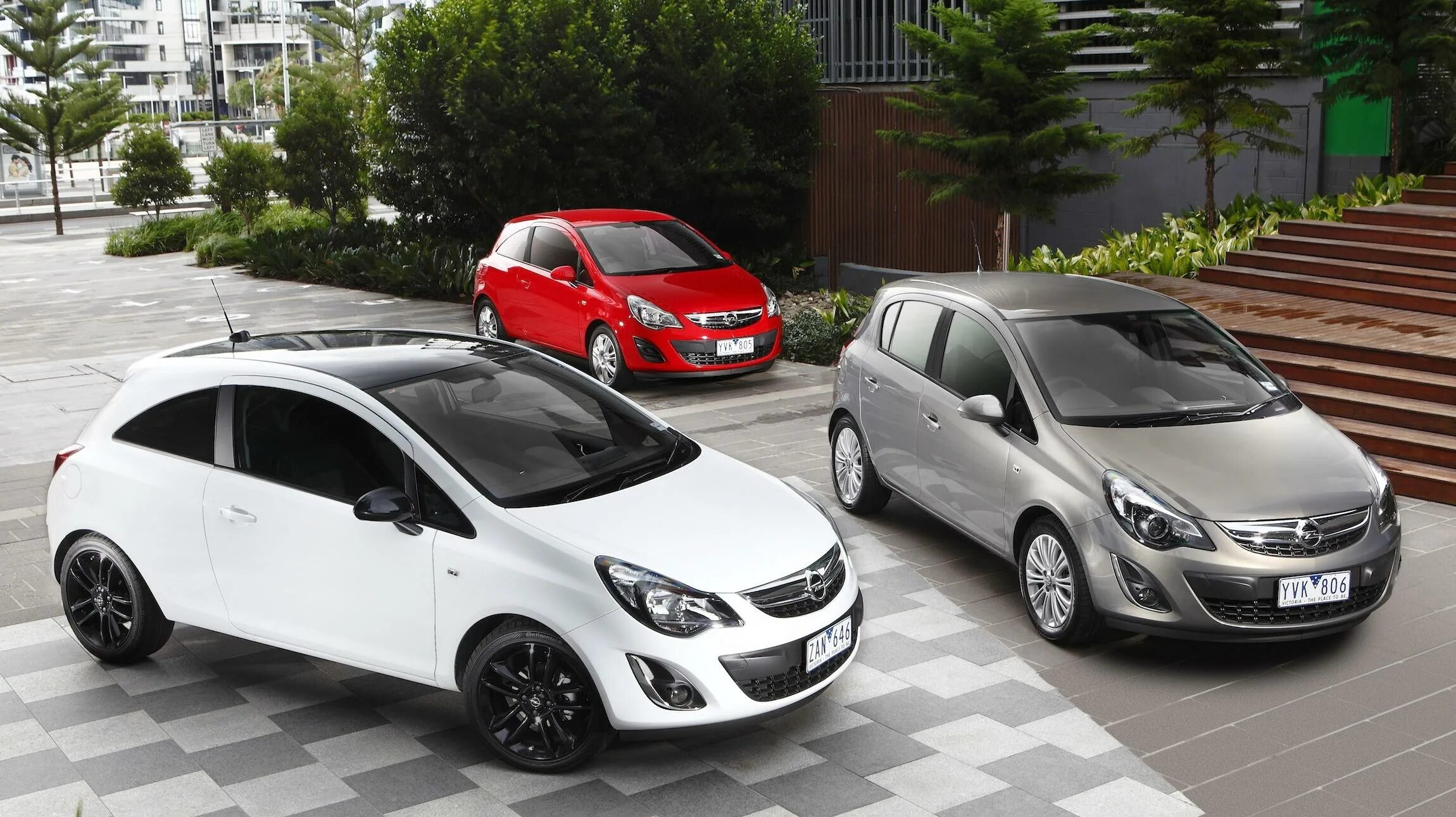 Opel Corsa 2012. Opel Corsa Европейский.