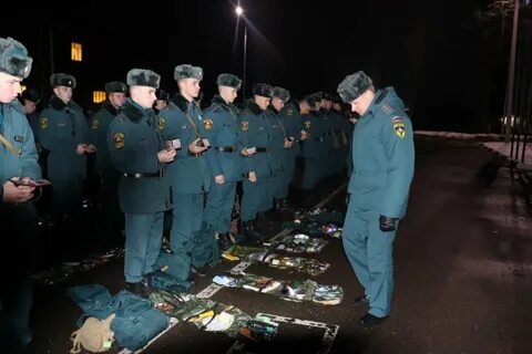 Личному составу государственной противопожарной службы