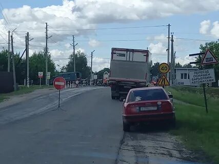 Закрыт переезд брянск
