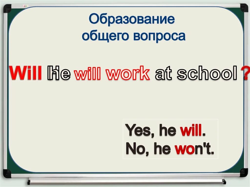 Презентация простое будущее время