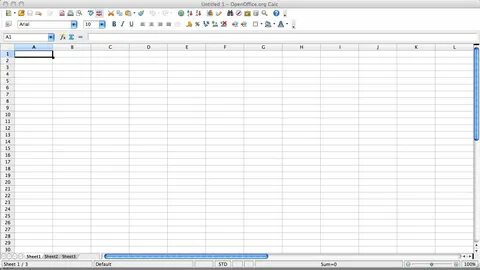 Openoffice calc это