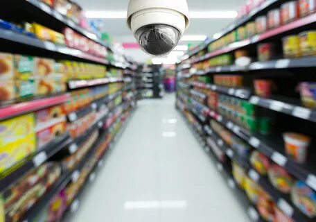 Следить в магазине следить