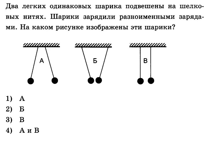 Имеется 3 одинаковых шара. Взаимодействие заряженных шариков. Заряженные шарики подвешенные на шелковых нитях. Взаимодействие заряженных тел рисунок. Взаимодействие двух заряженных шариков.