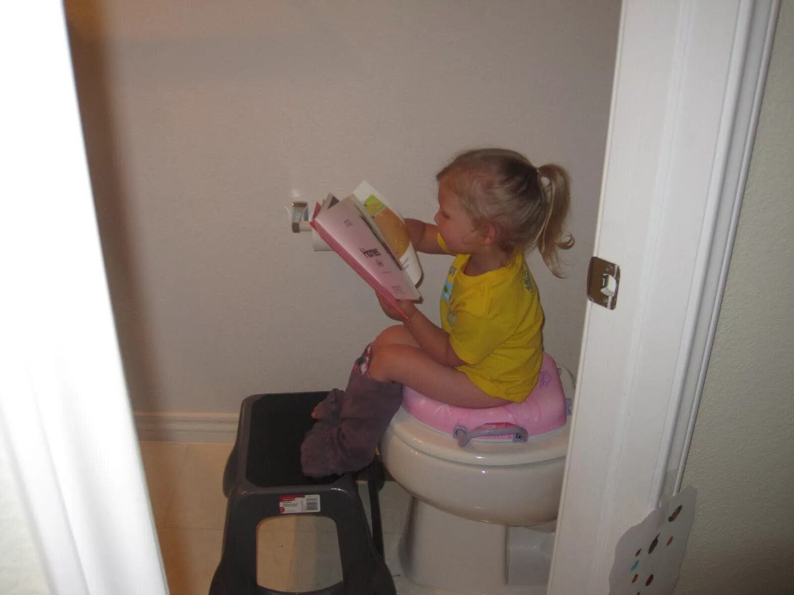 Peed up