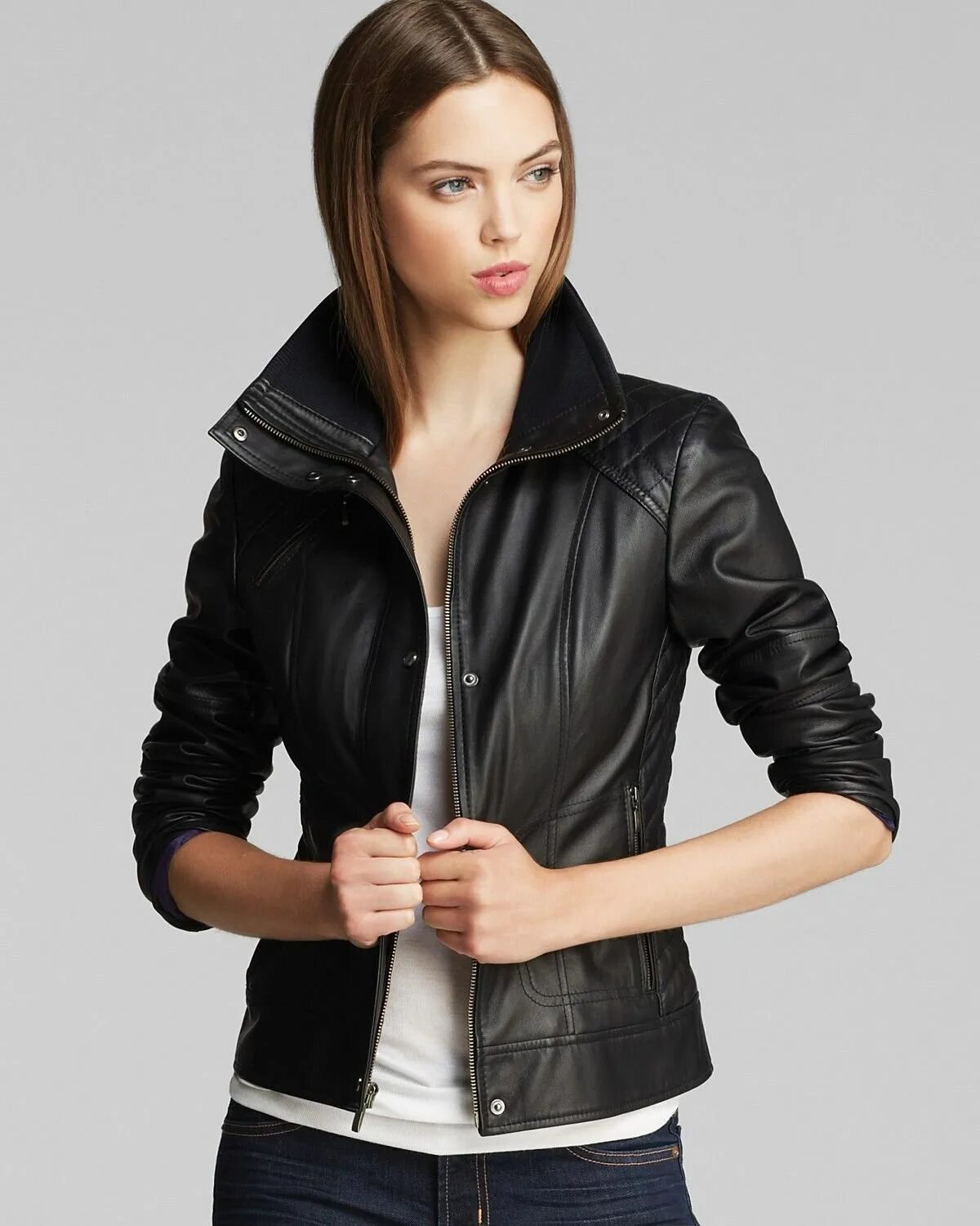 Cole Haan Leather Jacket women. Кожаная куртка. Кожанка женская. Куртка женская. Мягкая куртка женская