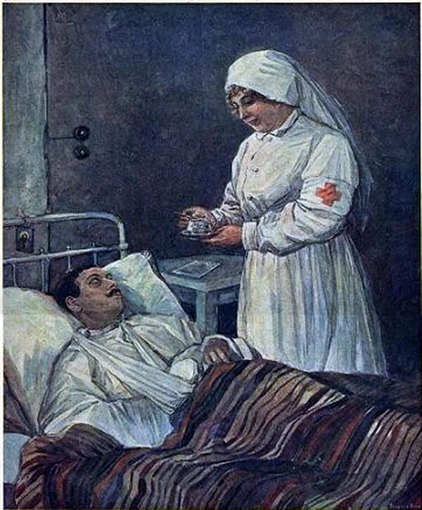 Рассказы про больных. Медсестра живопись. Медсестра милосердия. Медсестра картина. Госпиталь на войне живопись.