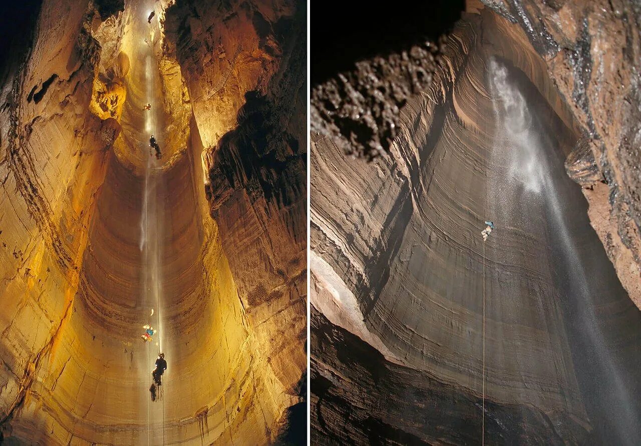 2 км под землей. Пещера Крубера-Воронья. Пещера Крубера в Абхазии. Самая глубокая пещера в мире Крубера-Воронья. Крубера-Воронья в Абхазии.