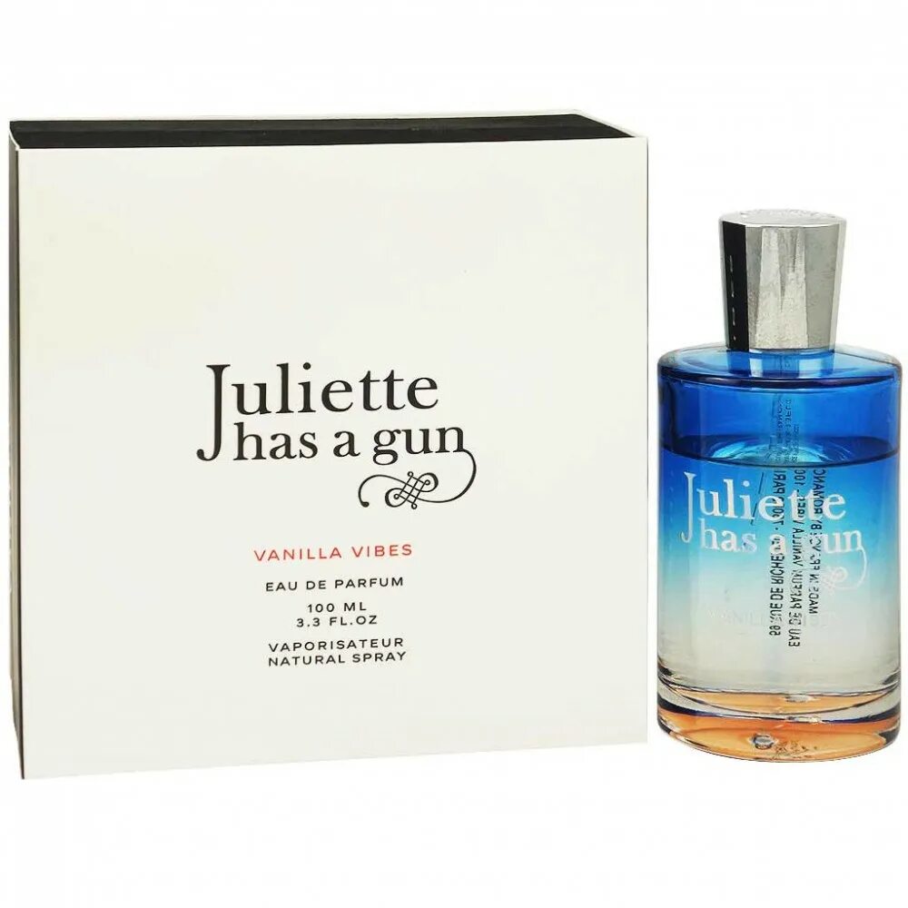 Juliette "has a Gun Vanilla Vibes" 100 ml. Juliette has a Gun Vanilla Vibes 50 мл. Juliette has a Gun Vanilla Vibes 100мл. Духи Juliette has Gun Vanilla Vibes, 100мл.