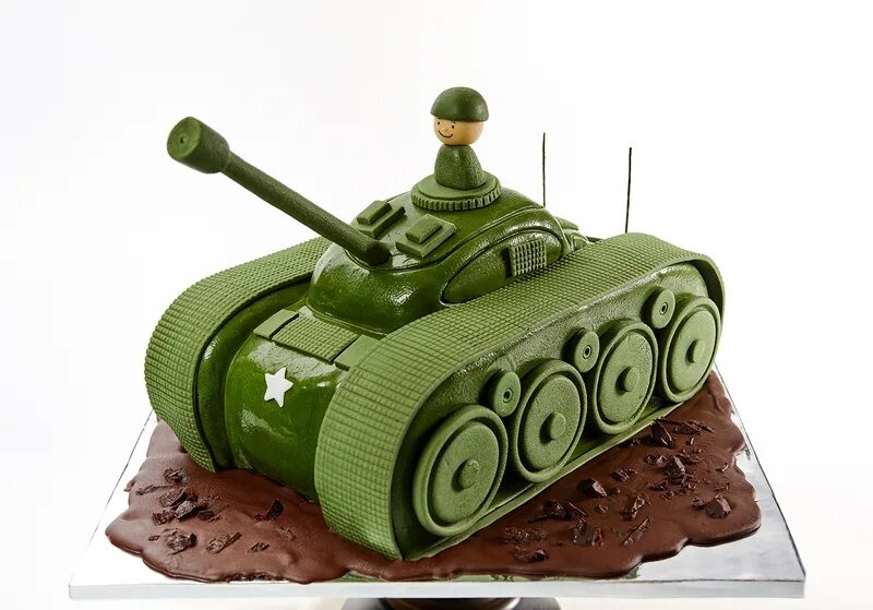 Торт танк. Танк из мастики. Торт с фигуркой танка. Торт 3д танк.