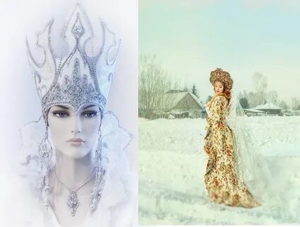 Кокошник доброй и злой героини