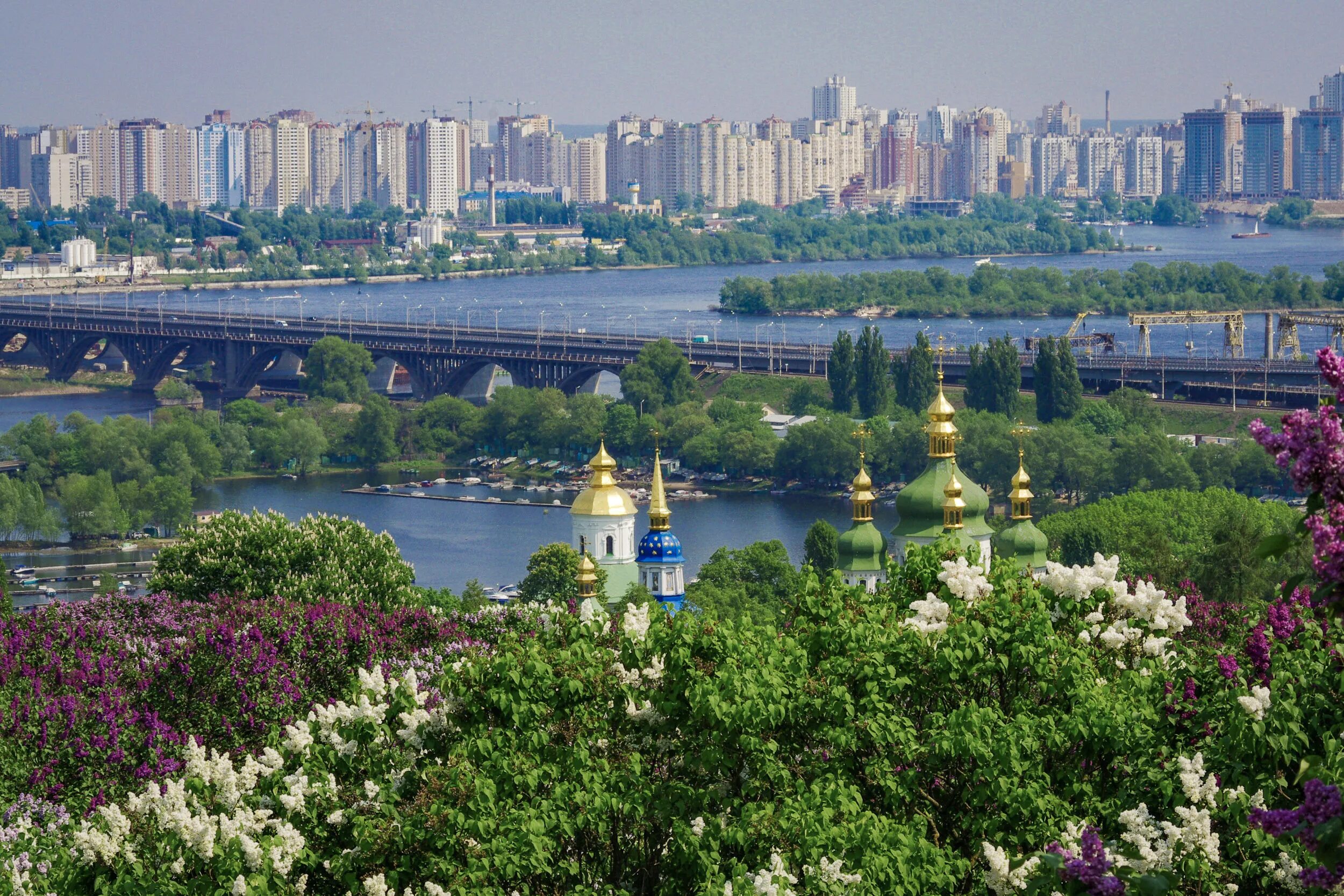 Какое население город киев