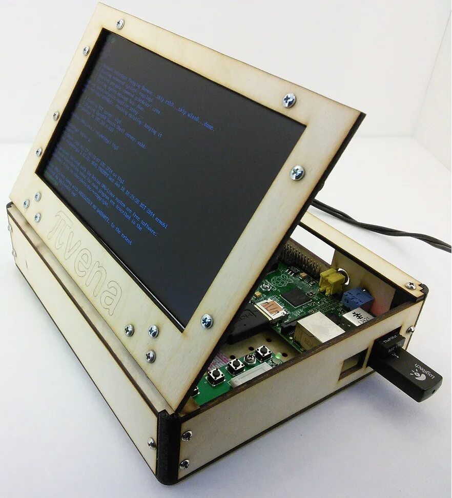 Моноблок своими руками. Корпус Raspberry Pi 3 LCD. Миникомпьютер Raspberry Pi. DIY корпус для Распберри пи. Мини-ноутбук Raspberry Pi 3.
