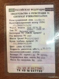 Номер техпаспорта