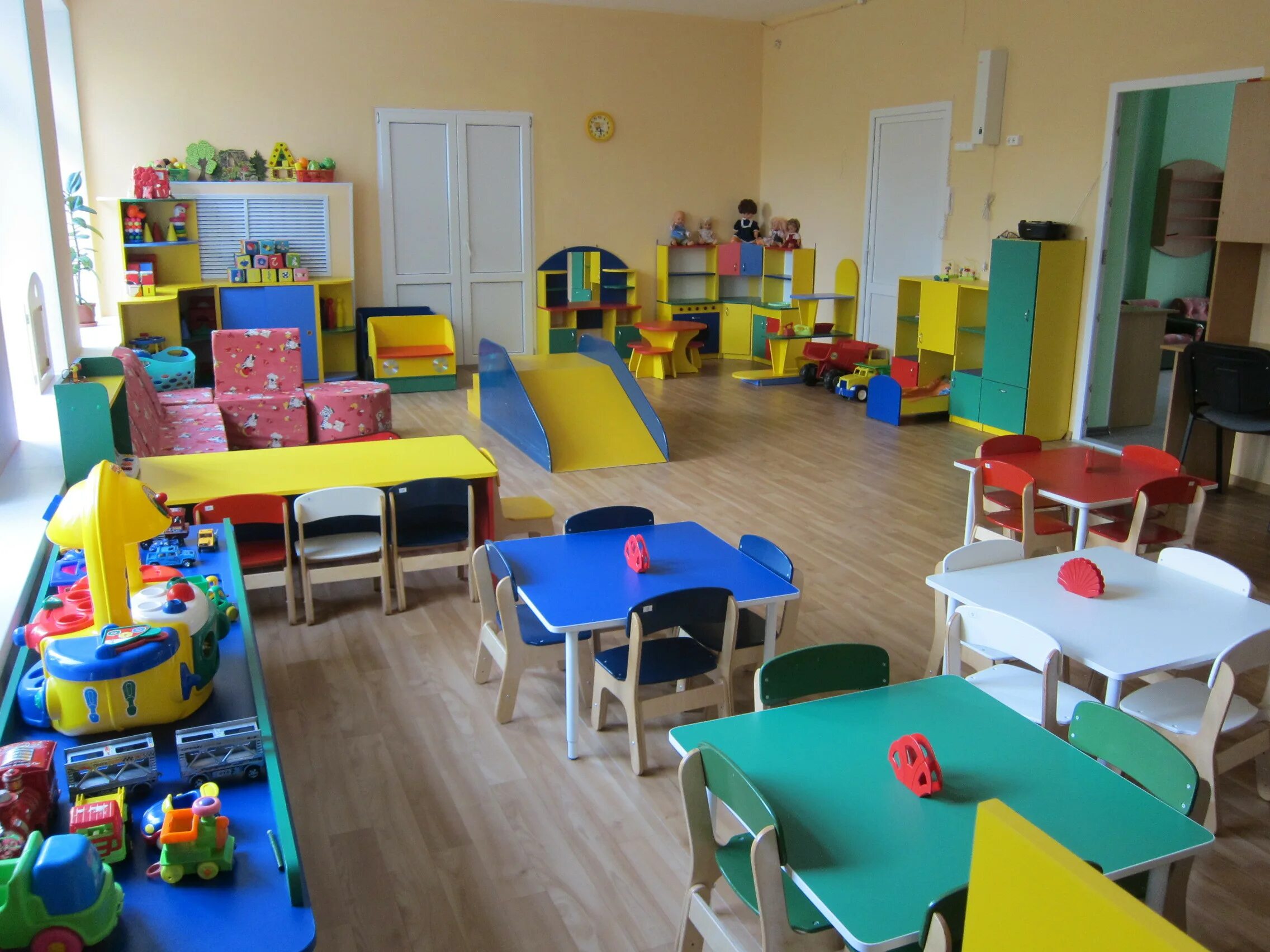 Мебель для детского сада. Современная мебель для детского сада. Группа детского сада. Мебель для группы детского сада. Оформление яслей