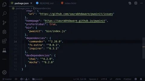 Package json