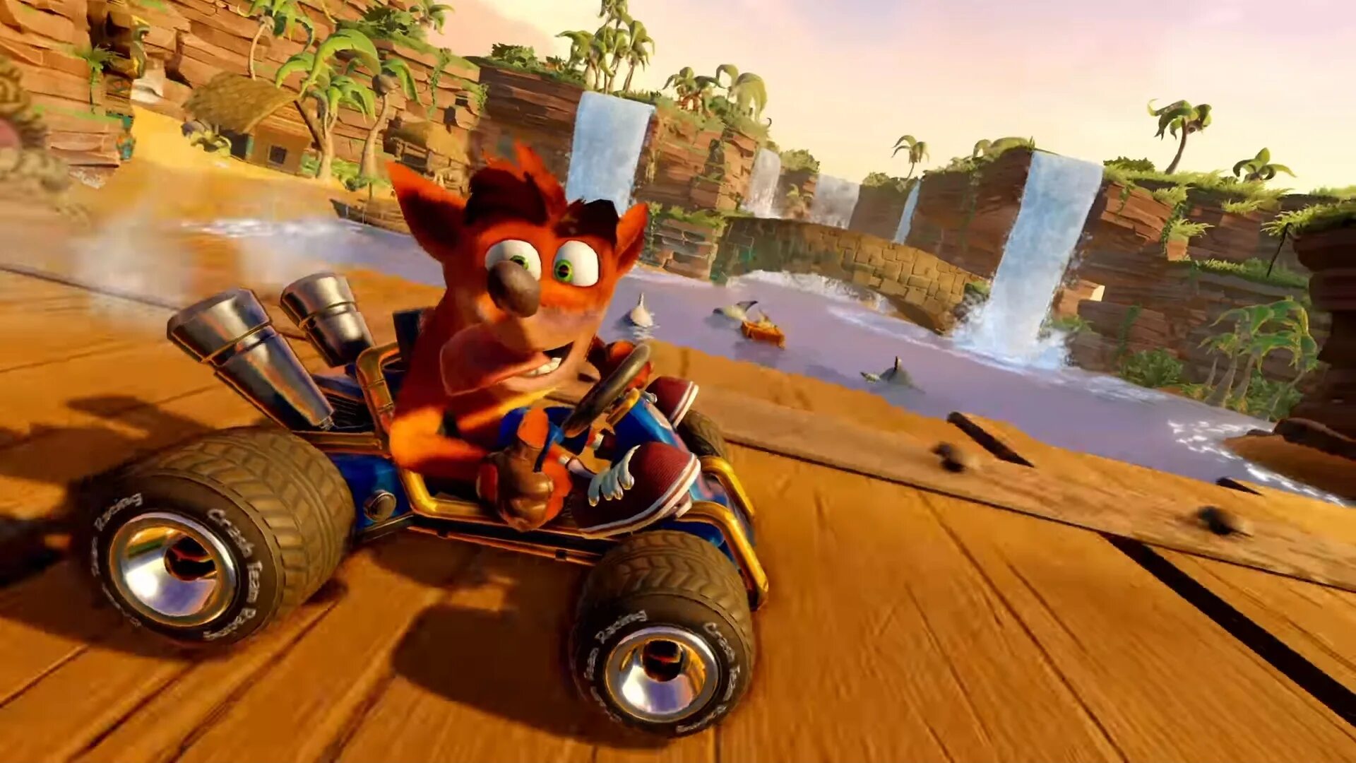 Crash team racing ps4. Бандикут гонки на пк. Краш бандикут на ps4. Бандикут гонки на пк. Краш бандикут гонки.