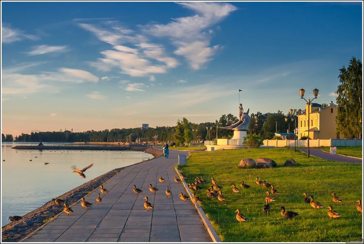 Петрозаводск экскурсии летом. Карелия Петрозаводск набережная озера Онежского. Онежская набережная в Петрозаводске. Набережная Петрозаводска озеро. Город Петрозаводск Онежское озеро набережная.