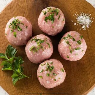 Митболы с сырным кремом