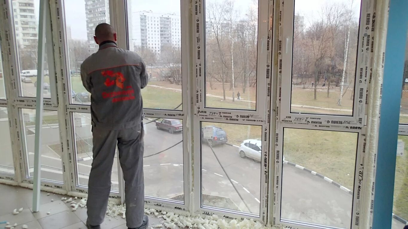 Остекление демонтаж