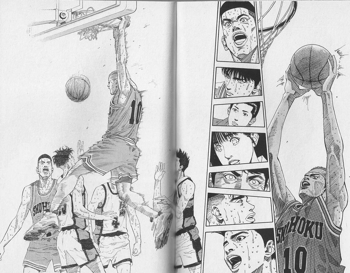 Манга кайф. Такэхико Иноуэ слэм данк. Takehiko Inoue Slam Dunk. Слэм данк Манга.