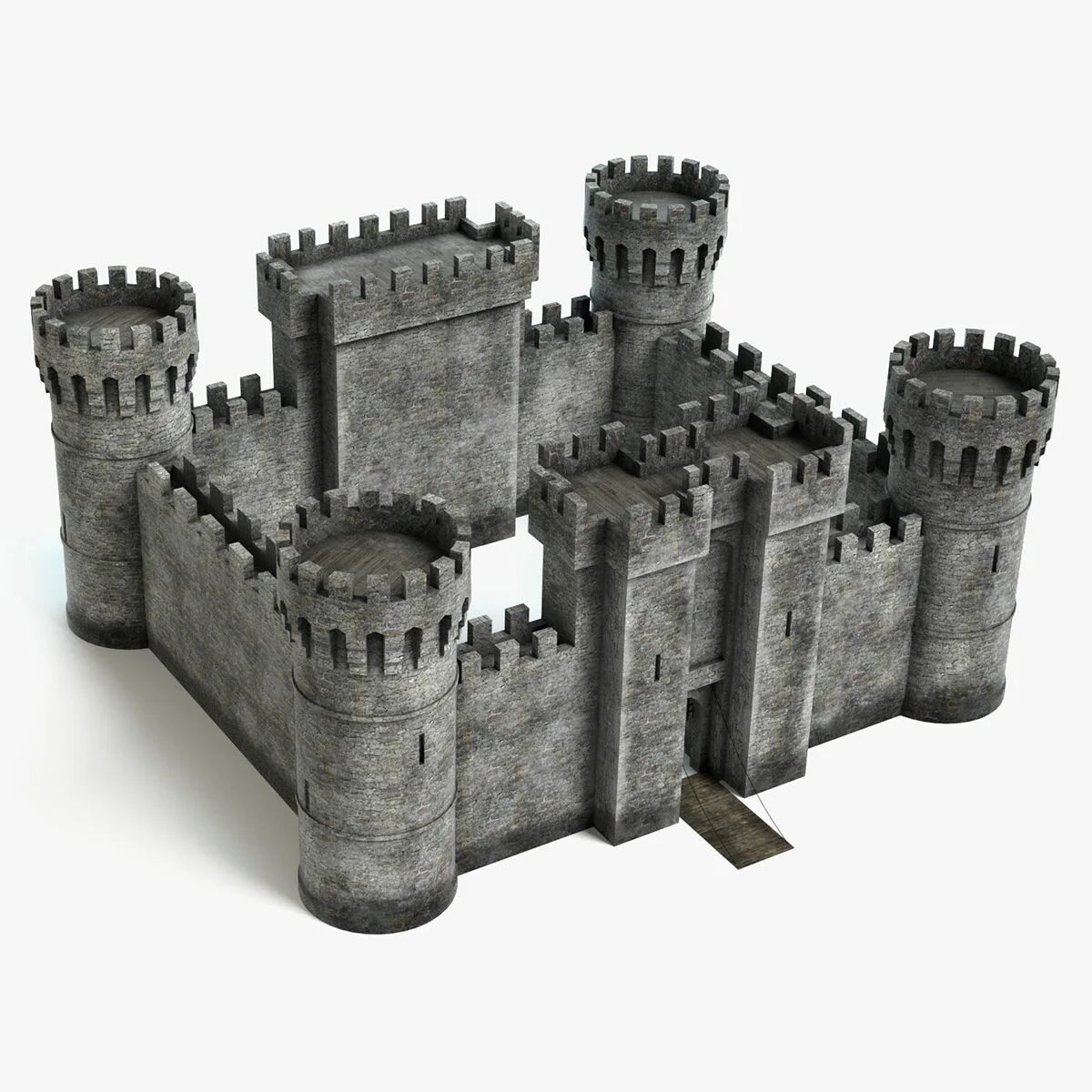 Замок 3 д. Замок 3ds Max. Модель замка 3ds Max. Замок в 3д Макс. 3d model Castle Gothic.
