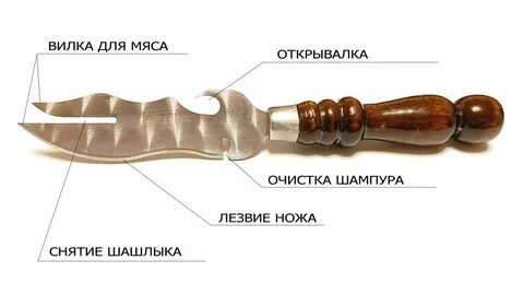 Нож для шашлыка