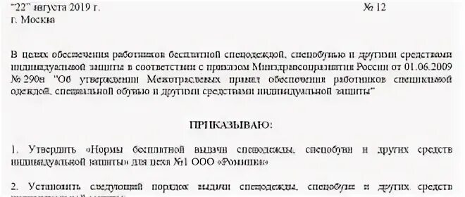 Приказ ответственного за выдачу сиз. Распоряжение о выдаче спецодежды на предприятии. образец приказа о выдаче сиз на предприятии. приказ на выдачу спецодежды образец. приказ о выдачи спецодежды на предприятии образец.