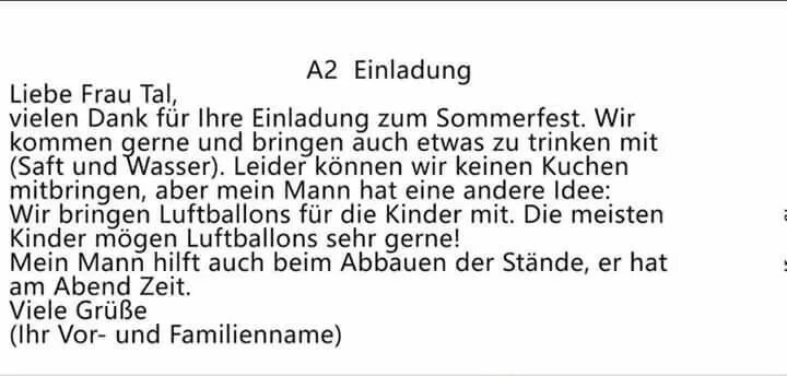 Schreiben a2. Примеры einladung. schreiben немецкому. brief b1.