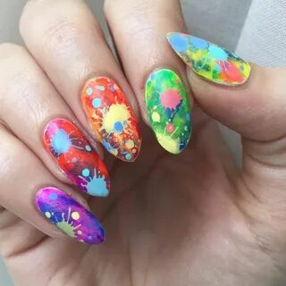 Дизайн ногтей краски