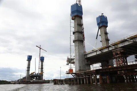 В череповце построили мост