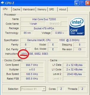 Характеристика intel core 2