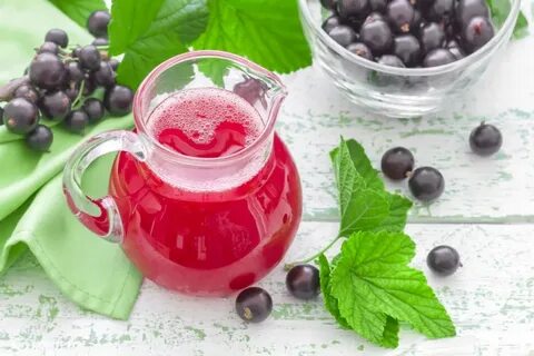 Компот из смородины и мяты