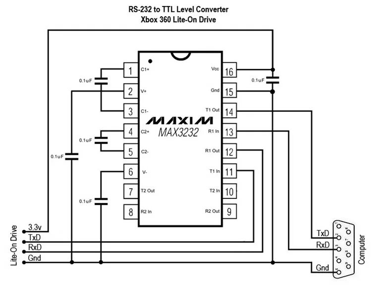 Max3232. Max3232 rs232 в TTL схема. Rs232 TTL распиновка. Адаптер UART-rs232 max3232. Rs232 адаптер max232.