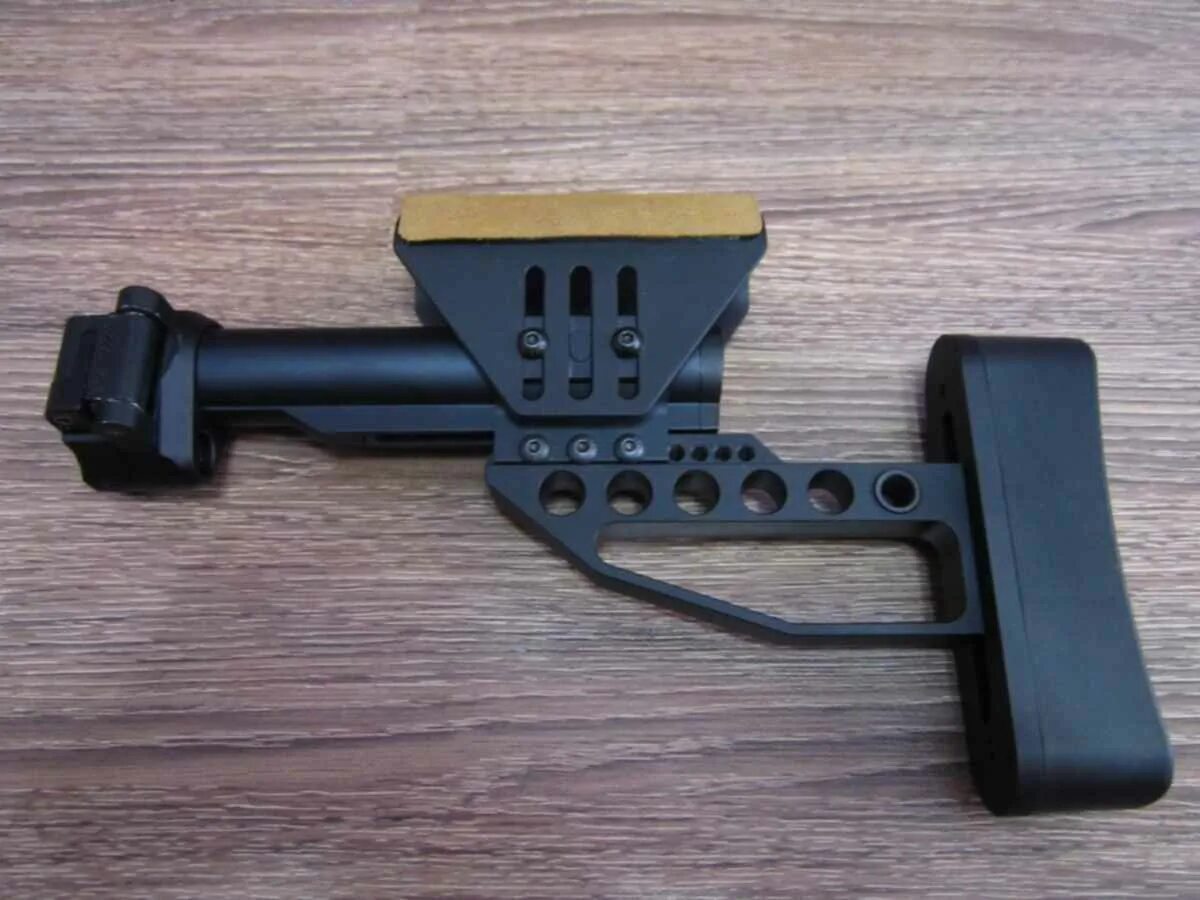 Металлический приклад. Затыльник рукояти вепрь 308. затыльник всс. плечевой упор приклада бенелли. регулируемый затыльник на приклад.