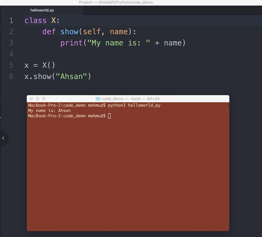 Python settings. Python settings