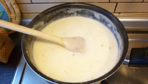 Белый соус как в детском саду