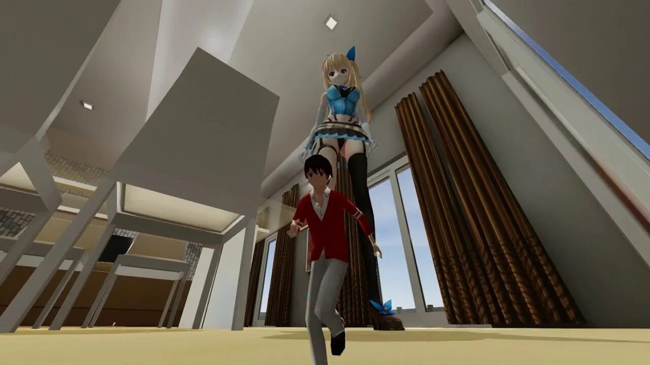 Giantess shrink game
