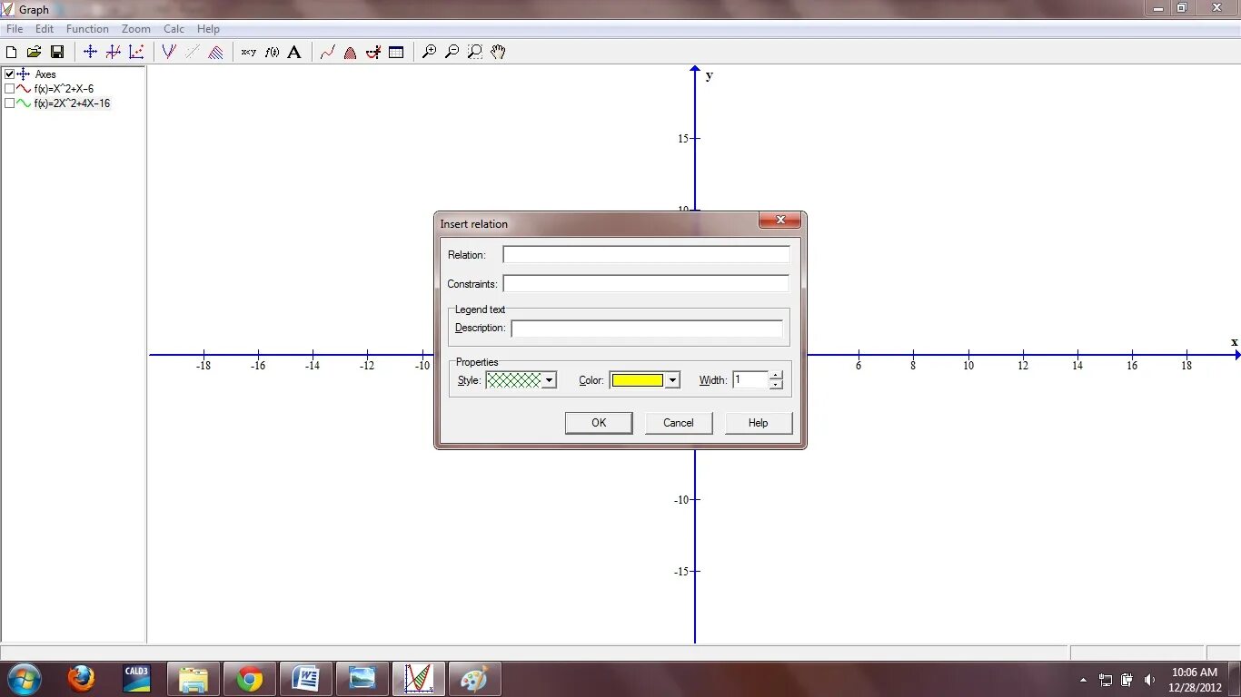 Graph 4. Функция insert. объект microsoft graph. функция graph в delphi.