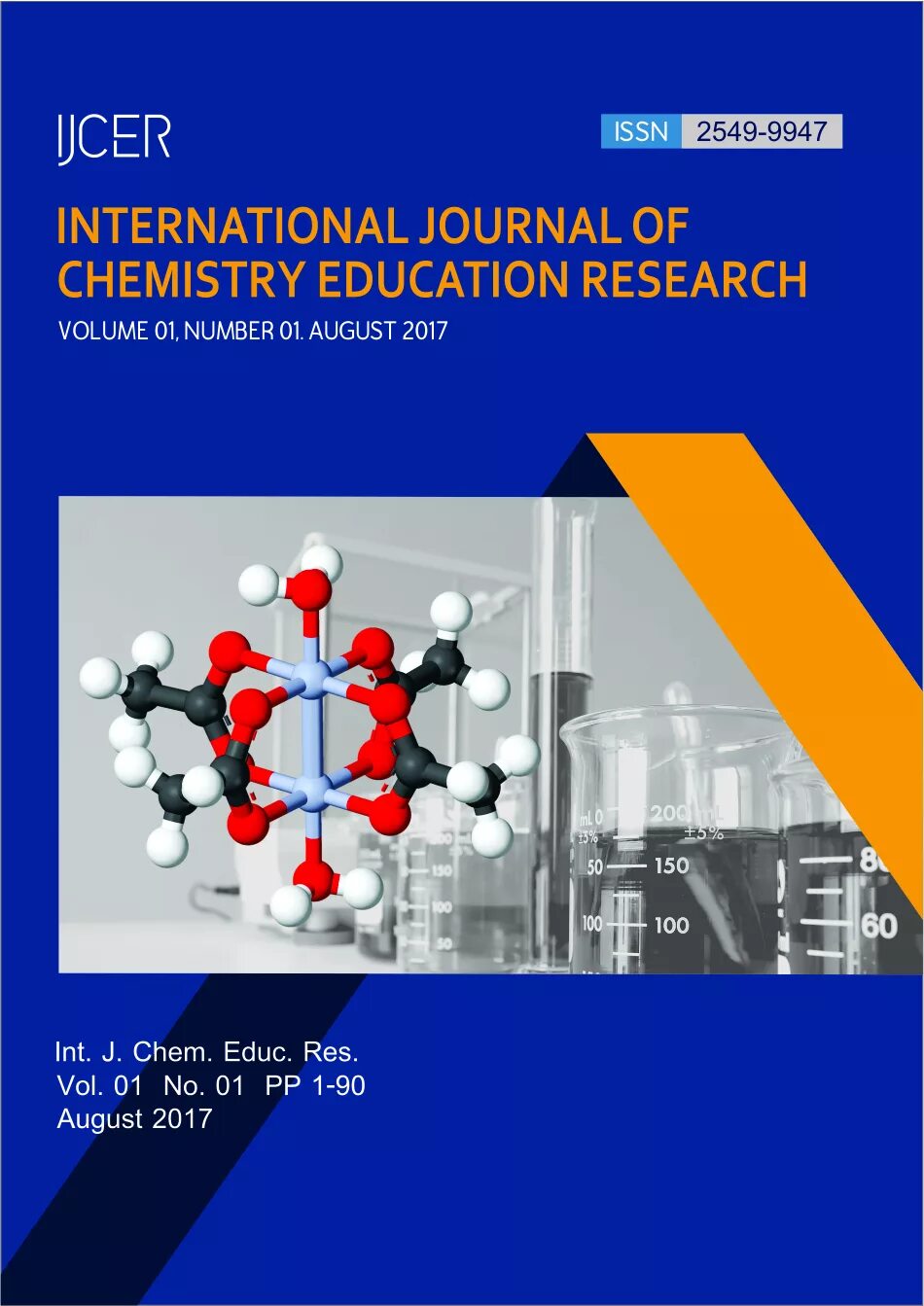 International Journal of Chemistry. Journal of Chemical Education. Journal of the American Chemical Society. International Journal of Education and research.