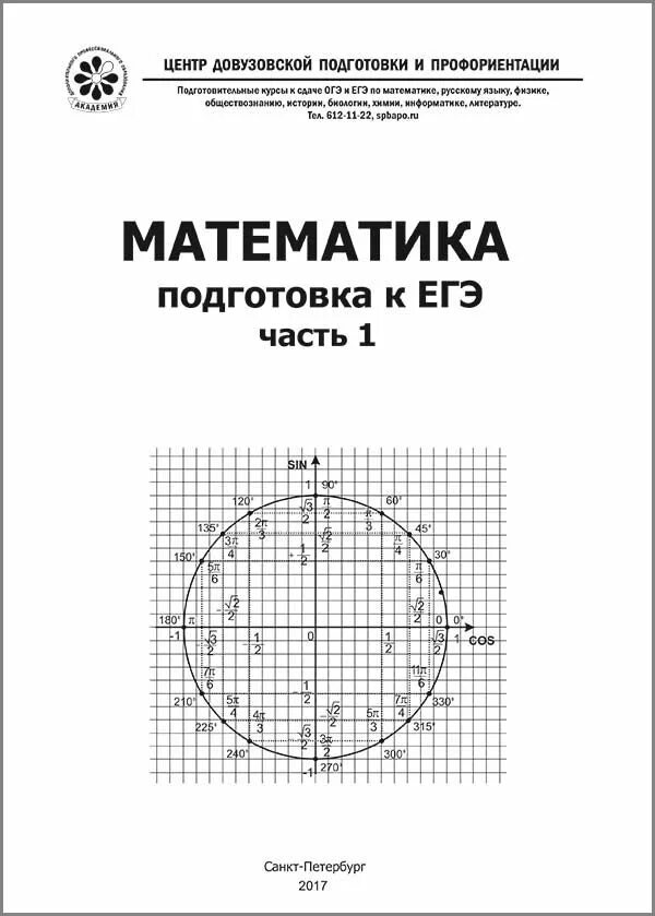 Справочник по математике для подготовки