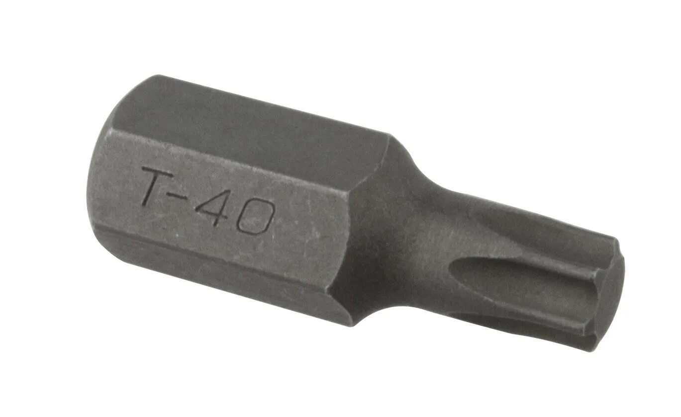 Биты 10 часов. Бита 10мм Torx t-40 30мм Jonnesway d130t40. Бита Torx t40 3/8 l=30 мм "Airline". Бита 5/16звезда торкс t40,l 30мм Force 1563040. Бита т40 s2 Torx Berger.