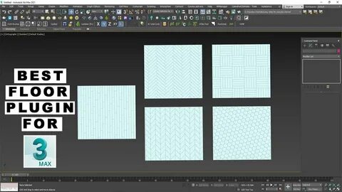Floor generator 3ds max 2024
