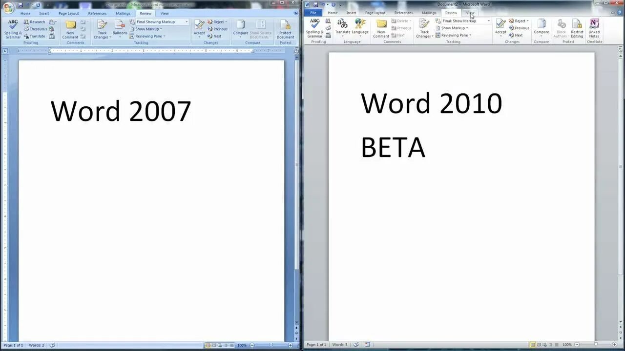 Pe word