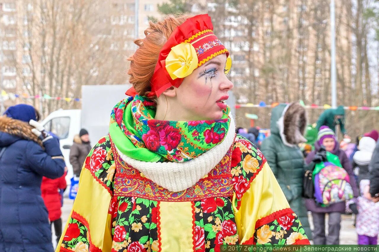 Участие в масленице