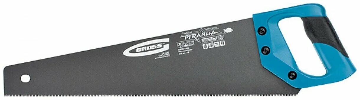 Ножовка piranha. Ножовка по дереву gross Piranha 24106 450 мм. Ножовка gross 24106. Ножовка по дереву 450мм gross Piranha. Ножовка по дереву Гросс Пиранья 24106.