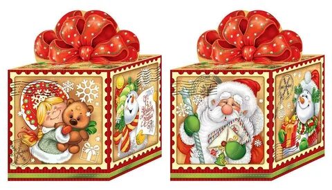 Новогодние коробки для конфет