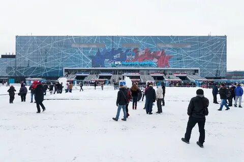 Парк легенд зимой
